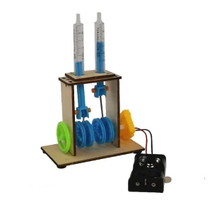 Physics STEM Technology Gadget Kids Science Toys Fuel Engine Model Educational Toys for Children DIY Craft Toy