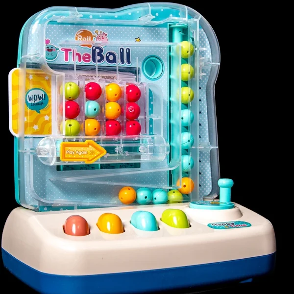 Educational puzzle rolling ball toy track ball parent-child interactive game machine Children's Day gift toy - Image 3