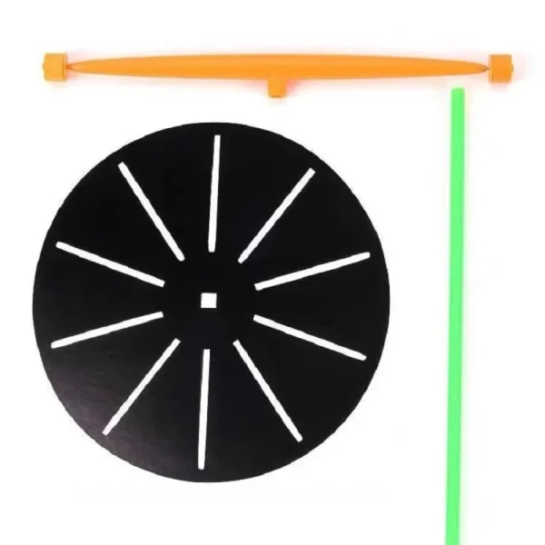STEAM Phenakistoscope Mirror Animation Set Early Learning Toy for Kid Science Visual persistence Experiment Educational Lab Kit - Image 2
