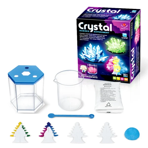 DIY Crystal Growing Magic Kids Educational Biology Science Kit For Boys Fun Interactive Toy ABS Scientific Experiment Boys Toys - Image 2